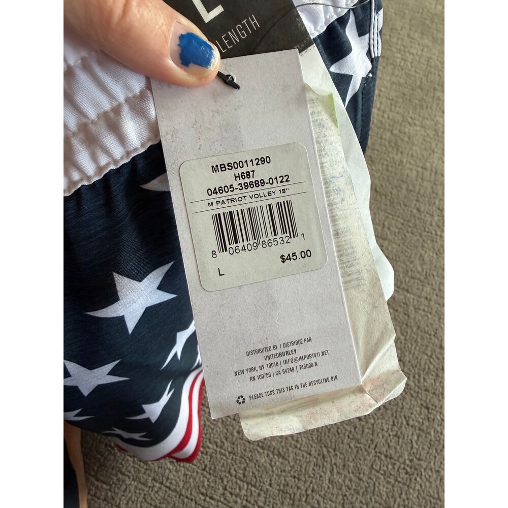 Hurley Epic Patriot Volley swim shorts - Picture 6 of 6
